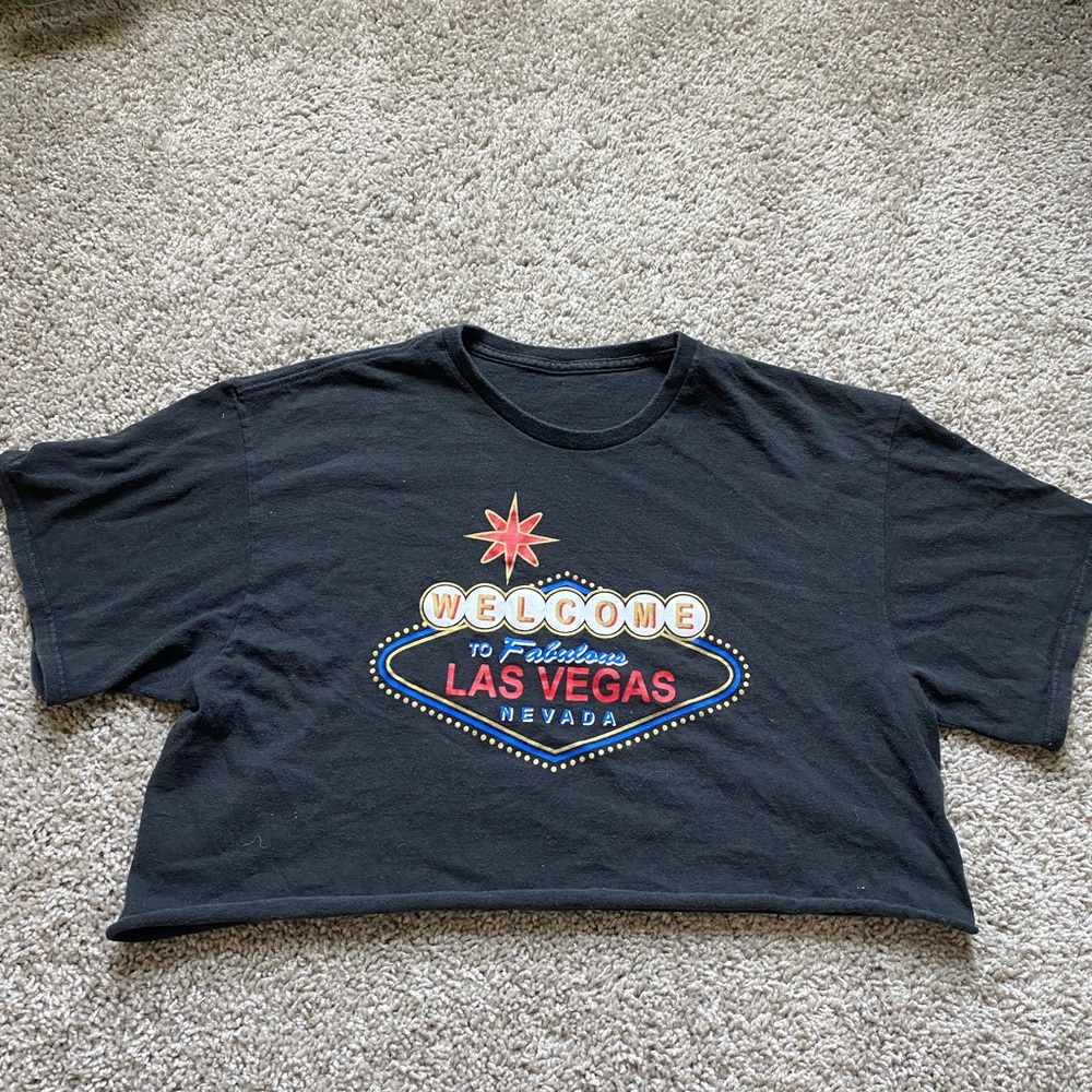 Las Vegas crop top